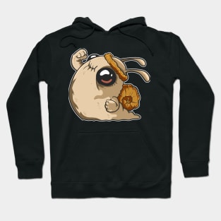 Cute Exercise Snail Funny Hoodie